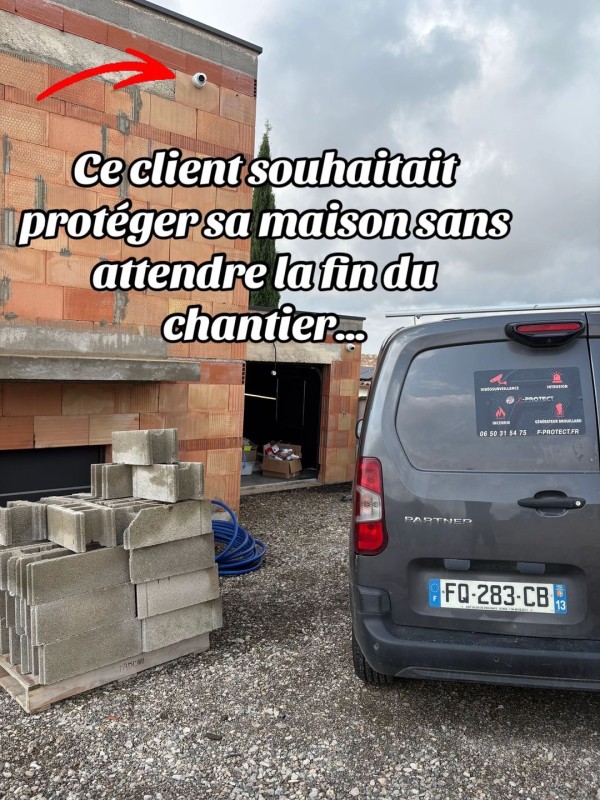 Installation de caméras de surveillance à Marseille Château Gombert : deux maisons sécurisées avec routeur 5G et affichage sur TV