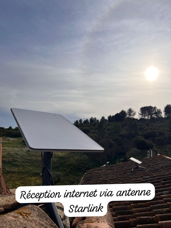 Starlink pour système d'alarme à Ventabren