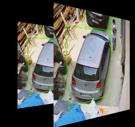 Installer des caméras de vidéo-protection filaires 4K avec IA intégrée, détection d'humain et véhicule et enregistrement sur disque dur pour une entreprise de maçonnerie à Cassis