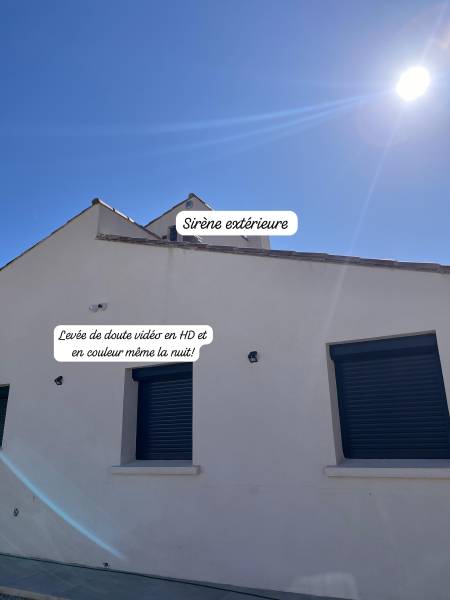 Entreprise pour l'installation d'un système d'alarme sans abonnement avec détection extérieure pour une maison à Salon-de-Provence