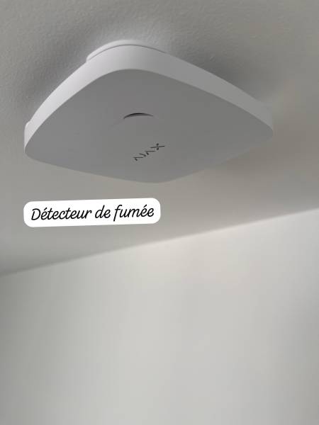 poser un système d'alarme intrusion avec des détecteurs incendie connectés sans fil sur la même application
