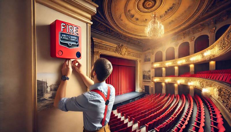 Installation alarme incendie type 4 théâtre Avignon – Prix, devis, norme ERP sécurité incendie fiable et professionnelle