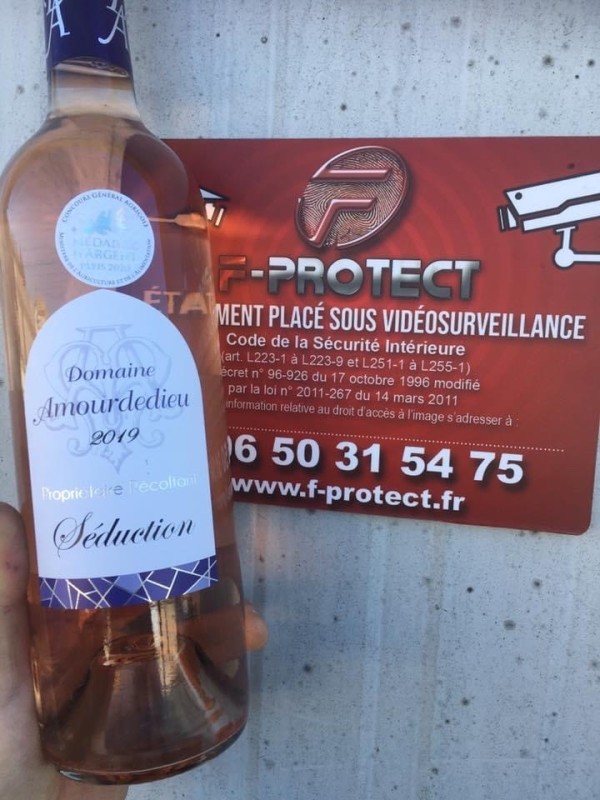 installateur d'une alarme intrusion filaire NFA2P avec caméra de vidéo protection HD filaire dans les entrepots et extérieurs du domaine AMOURDEDIEU à Sannes en PACA