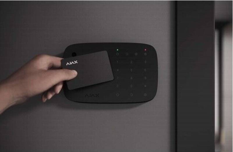 clavier lecteur de badge ou de carte